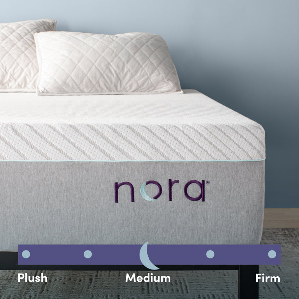 Nora® 12" Medium Gel Memory Foam Mattress With Icy Cool Cover & Reviews